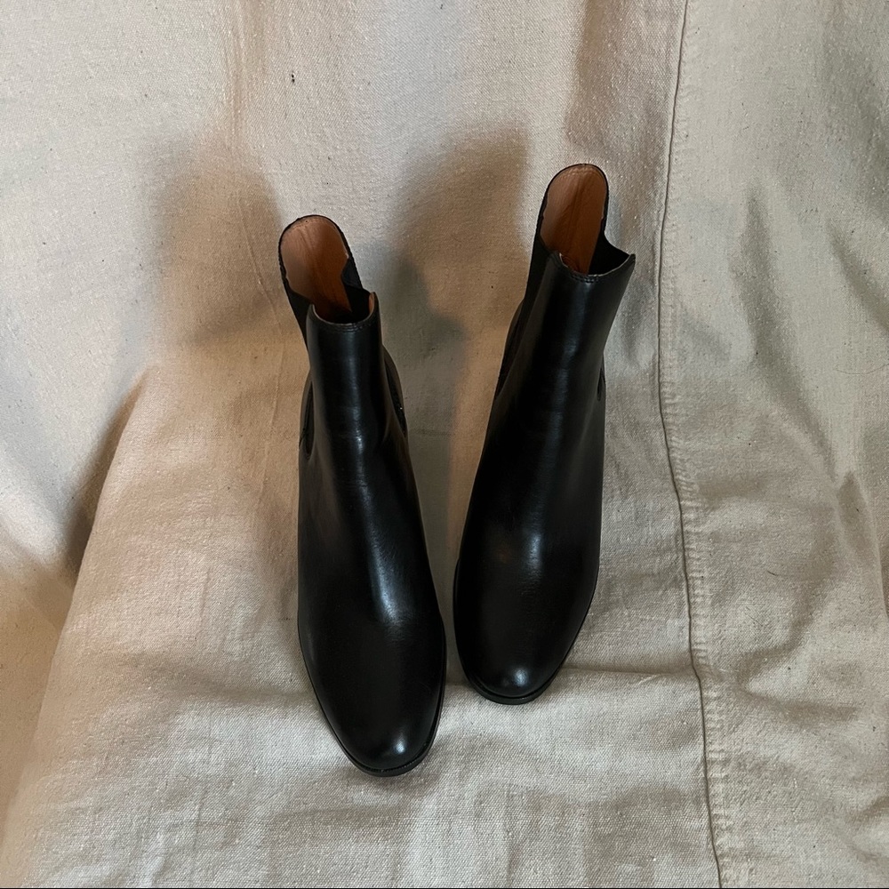 Black ankle boots